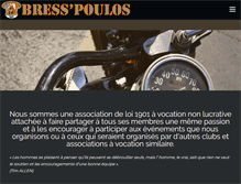 Tablet Screenshot of bressepoulos.fr